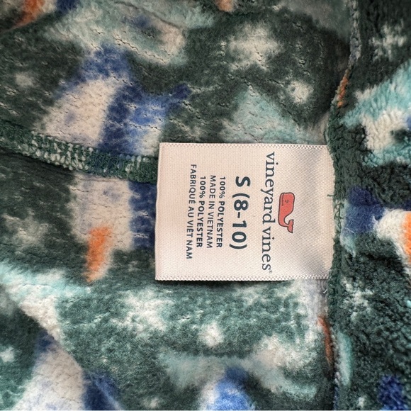 Vineyard Vines Youth warm holiday pj’s size 8-10 - Picture 2 of 2